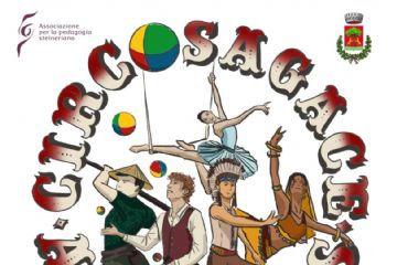 rappresentazione stile fumetto di ragazzi giocolieri