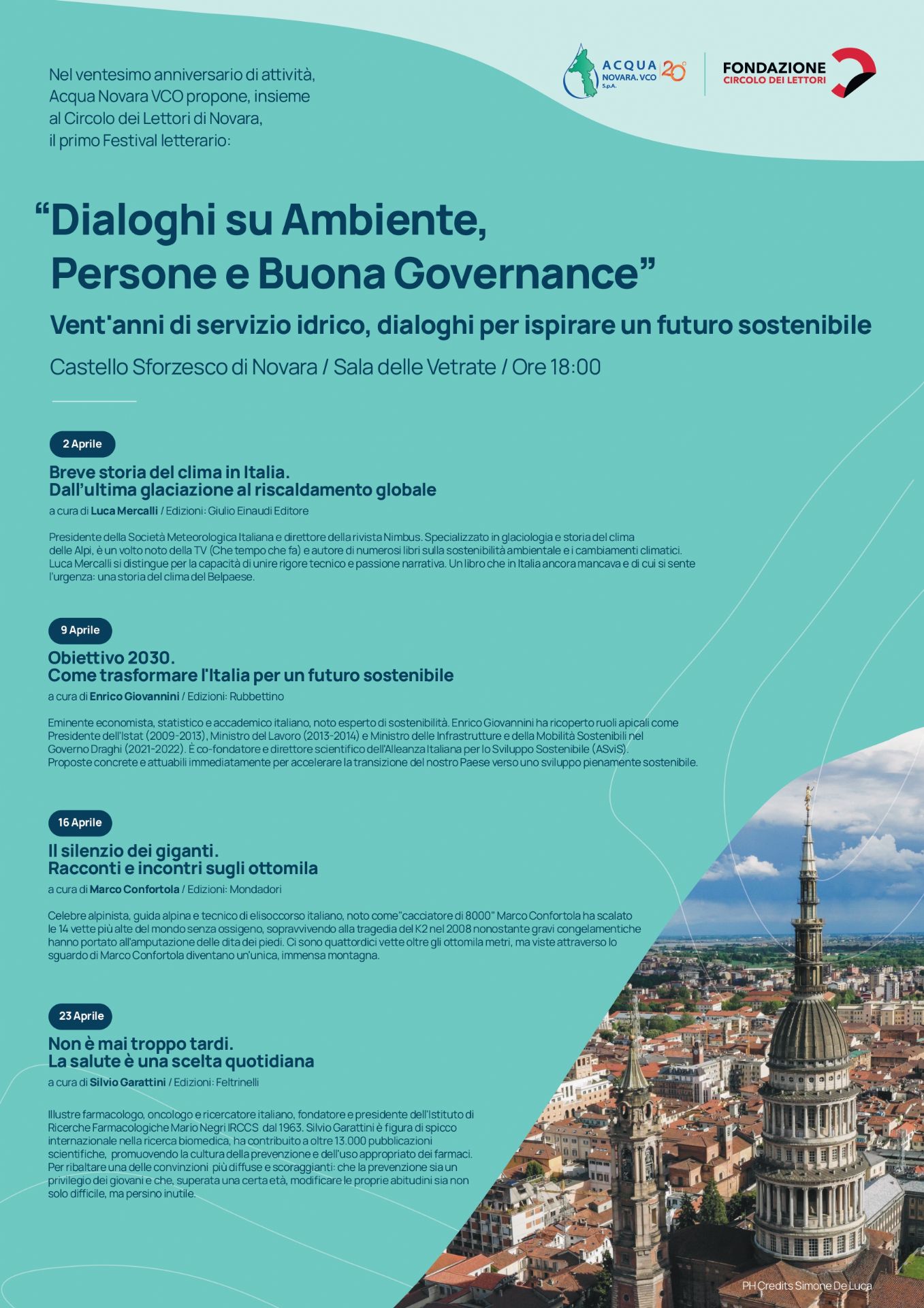 locandina appuntamenti letterari