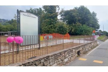 Vialetto di accesso parco giochi inclusivo 